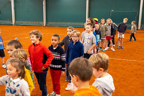 Saint-Nicolas à la Wolu Tennis Academy