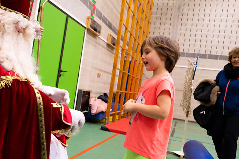 Saint-Nicolas à la Wolu Tennis Academy