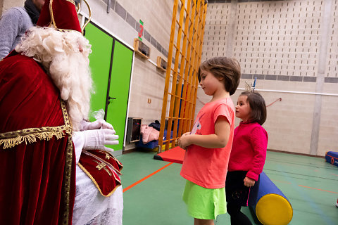 Saint-Nicolas à la Wolu Tennis Academy