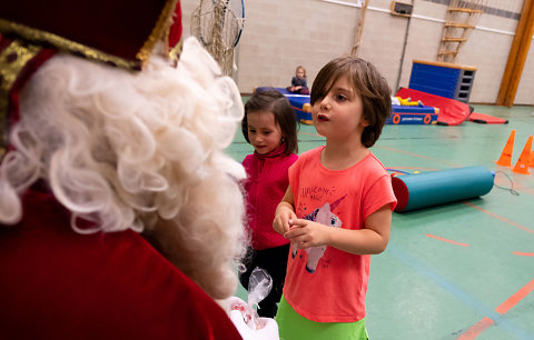 Saint-Nicolas à la Wolu Tennis Academy