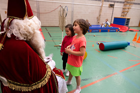 Saint-Nicolas à la Wolu Tennis Academy