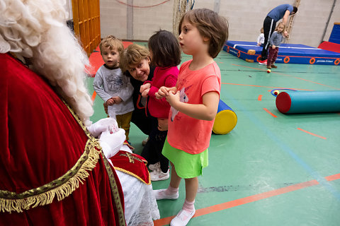 Saint-Nicolas à la Wolu Tennis Academy