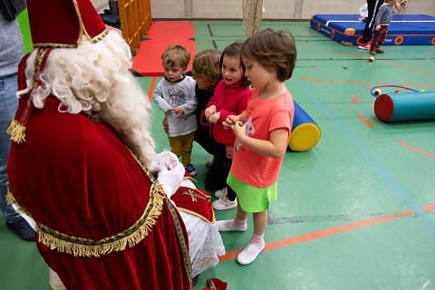 Saint-Nicolas à la Wolu Tennis Academy