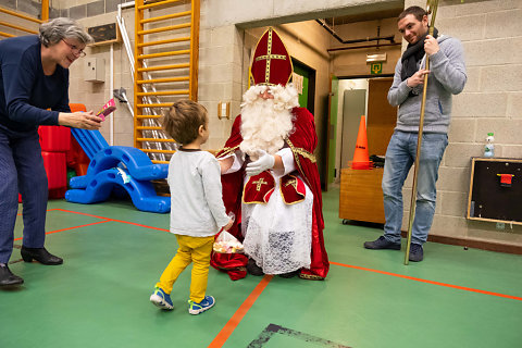 Saint-Nicolas à la Wolu Tennis Academy