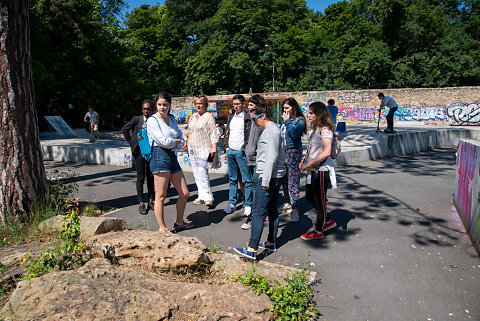 Forum de la Jeunesse de Woluwe-saint-Lambert en visite de la ville de Meudon 2019