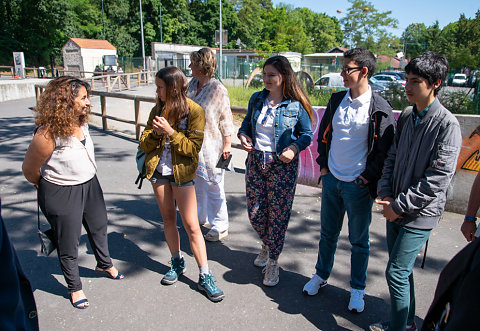 Forum de la Jeunesse de Woluwe-saint-Lambert en visite de la ville de Meudon 2019