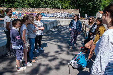 Forum de la Jeunesse de Woluwe-saint-Lambert en visite de la ville de Meudon 2019