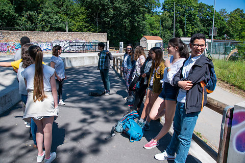 Forum de la Jeunesse de Woluwe-saint-Lambert en visite de la ville de Meudon 2019