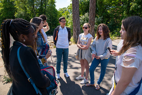 Forum de la Jeunesse de Woluwe-saint-Lambert en visite de la ville de Meudon 2019