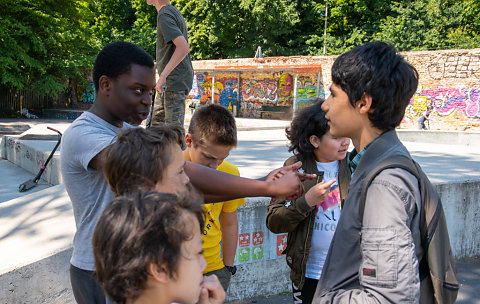 Forum de la Jeunesse de Woluwe-saint-Lambert en visite de la ville de Meudon 2019