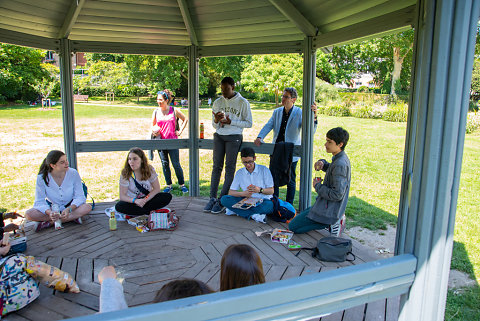 Forum de la Jeunesse de Woluwe-saint-Lambert en visite de la ville de Meudon 2019