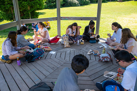 Forum de la Jeunesse de Woluwe-saint-Lambert en visite de la ville de Meudon 2019