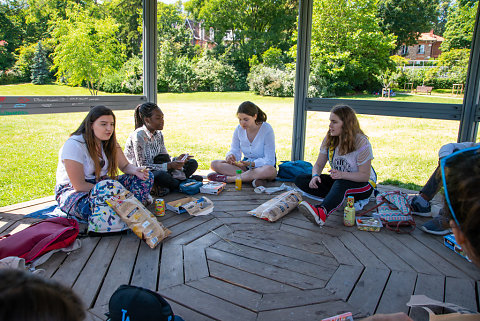 Forum de la Jeunesse de Woluwe-saint-Lambert en visite de la ville de Meudon 2019