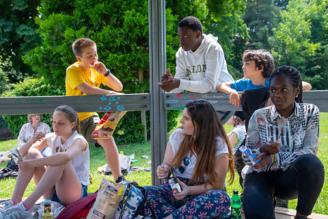 Forum de la Jeunesse de Woluwe-saint-Lambert en visite de la ville de Meudon 2019