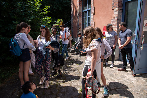 Forum de la Jeunesse de Woluwe-saint-Lambert en visite de la ville de Meudon 2019