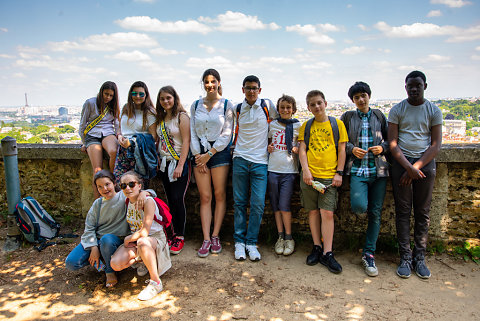 Forum de la Jeunesse de Woluwe-saint-Lambert en visite de la ville de Meudon 2019