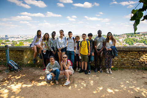 Forum de la Jeunesse de Woluwe-saint-Lambert en visite de la ville de Meudon 2019