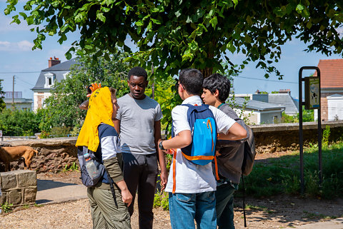 Forum de la Jeunesse de Woluwe-saint-Lambert en visite de la ville de Meudon 2019