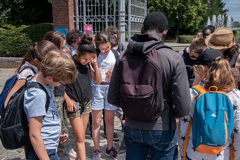 Conseil de la Jeunesse en visite à Woluwe-Saint-Lambert 2019