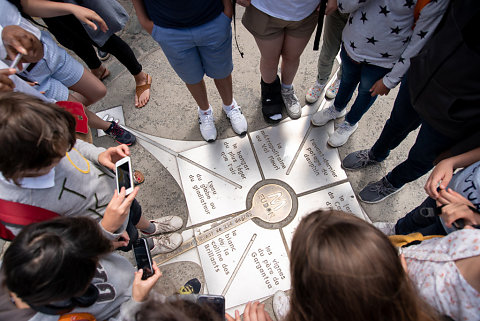 Conseil de la Jeunesse en visite à Woluwe-Saint-Lambert 2019