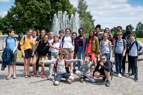 Conseil de la Jeunesse en visite à Woluwe-Saint-Lambert 2019