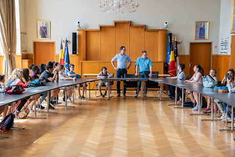 Conseil de la Jeunesse en visite à Woluwe-Saint-Lambert 2019