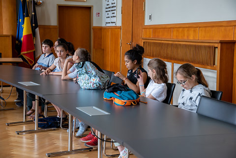 Conseil de la Jeunesse en visite à Woluwe-Saint-Lambert 2019