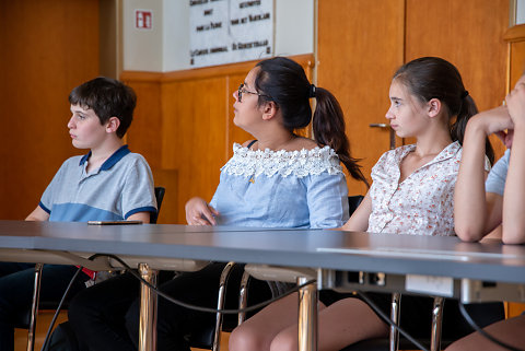 Conseil de la Jeunesse en visite à Woluwe-Saint-Lambert 2019