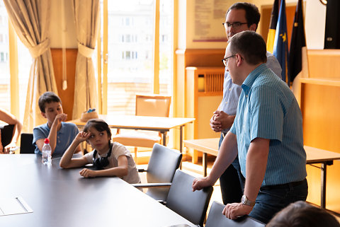 Conseil de la Jeunesse en visite à Woluwe-Saint-Lambert 2019