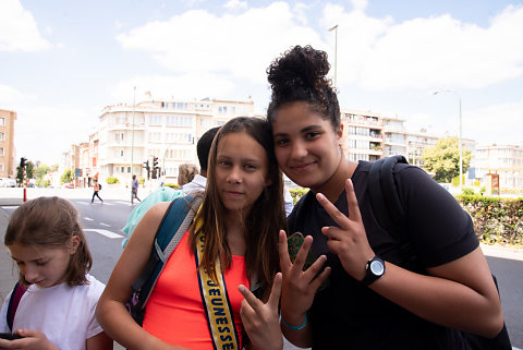 Conseil de la Jeunesse en visite à Woluwe-Saint-Lambert 2019