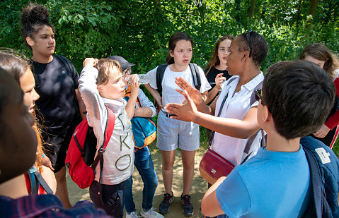 Conseil de la Jeunesse en visite à Woluwe-Saint-Lambert 2019