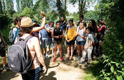 Conseil de la Jeunesse en visite à Woluwe-Saint-Lambert 2019