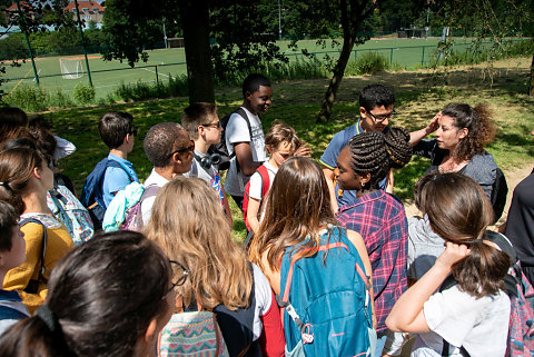 Conseil de la Jeunesse en visite à Woluwe-Saint-Lambert 2019