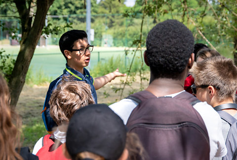 Conseil de la Jeunesse en visite à Woluwe-Saint-Lambert 2019