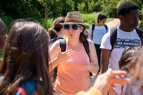 Conseil de la Jeunesse en visite à Woluwe-Saint-Lambert 2019