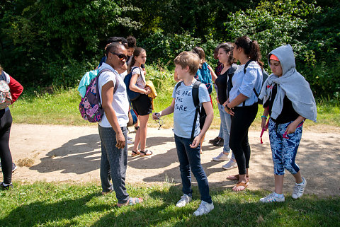 Conseil de la Jeunesse en visite à Woluwe-Saint-Lambert 2019