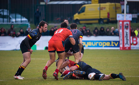 Rugby Diables Noirs : Belgique-Russie 2020