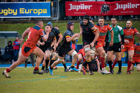 Rugby Diables Noirs : Belgique-Russie 2020