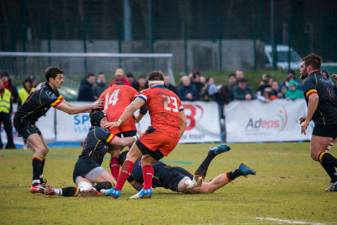 Rugby Diables Noirs : Belgique-Russie 2020