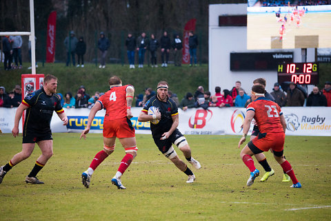 Rugby Diables Noirs : Belgique-Russie 2020