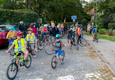 Balade à vélo à Woluwe-Saint-Lambert 2020