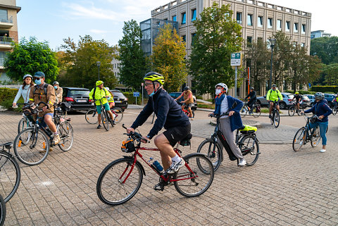 Balade à vélo à Woluwe-Saint-Lambert 2020