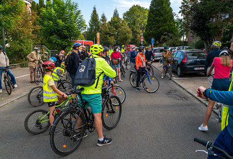 Balade à vélo à Woluwe-Saint-Lambert 2020