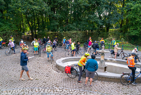 Balade à vélo à Woluwe-Saint-Lambert 2020