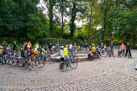 Balade à vélo à Woluwe-Saint-Lambert 2020