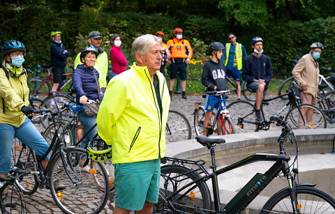 Balade à vélo à Woluwe-Saint-Lambert 2020