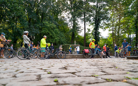 Balade à vélo à Woluwe-Saint-Lambert 2020