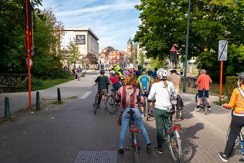 Balade à vélo à Woluwe-Saint-Lambert 2020