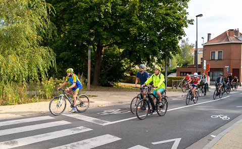 Balade à vélo à Woluwe-Saint-Lambert 2020