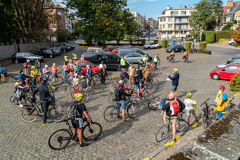 Balade à vélo à Woluwe-Saint-Lambert 2020